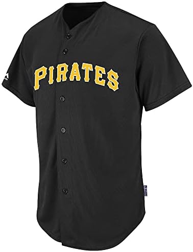 Pittsburgh Pirates Fiú Hűvös Bázis Pro Stílus Replika Játék Jersey