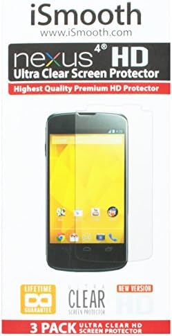 iSmooth Google Nexus 4 képernyővédő fólia - Csomagolásban - Világos