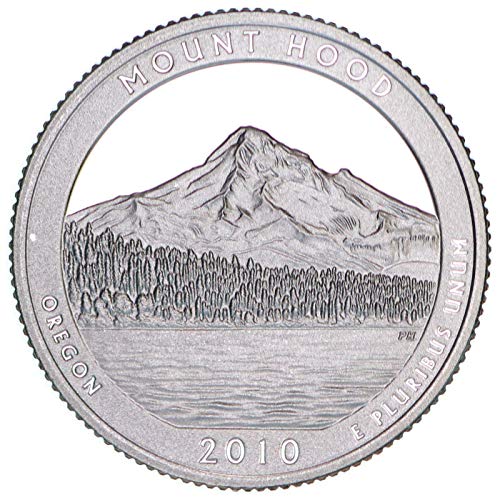 2010-i Nemzeti Parkok ATB Negyedévben Bizonyíték Set - 5 érmék - Nem Dobozban, vagy COA GEM Bizonyíték MINKET Menta