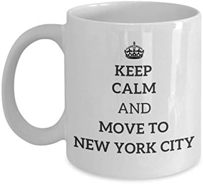Nyugodj Meg, Majd Mozgassa Az, Hogy New York Tea Csésze Utazó Munkatársa, Barátja, Ajándék New York-I Utazási Jelen