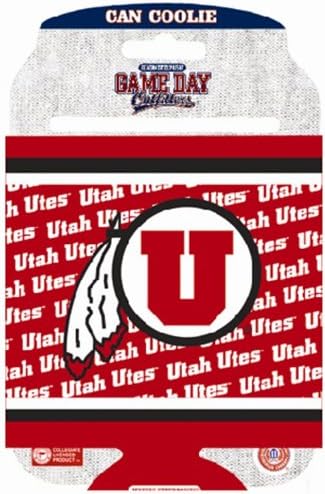 NCAA Utah Uték Koozie (Zseb) Wrap Design