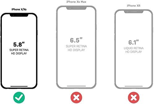 OtterBox Commuter Sorozat Esetében iPhone Xs & iPhone X - Ömlesztett Csomagolás - Fekete