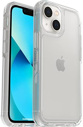 OtterBox iPhone 13 mini & iPhone 12 mini Szimmetria Sorozat Esetében - VILÁGOS, ultra-vékony, vezeték nélküli töltés kompatibilis,