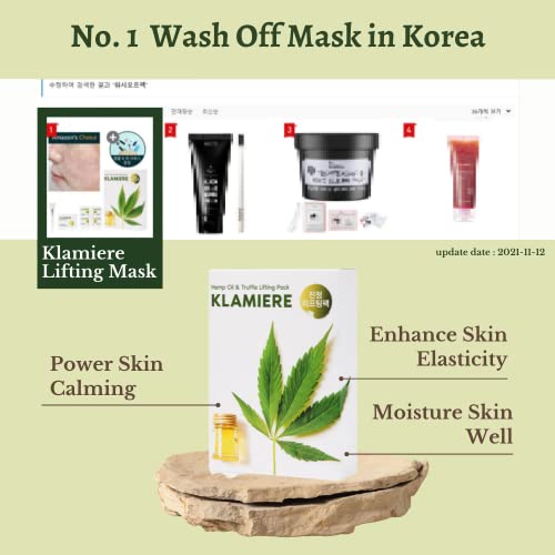 Klamiere Kender Olaj, Szarvasgomba Mossa Le Lifting Maszk 8 Alkalmazások | koreai Arc Maszk, bőrápolás száraz, érzékeny bőr