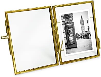 Isaac Jacobs 2x3 (10-es Csomag), Antik Arany, Vintage Stílusú Réz, Üveg, Fém Lebegő Kép (Vertikális) a Medál Bezárása, Fotók,