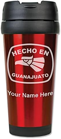 LaserGram 16oz Kávés Bögre, Hecho hu Guanajuato, Személyre szabott Gravírozás Tartalmazza (Rozsdamentes)