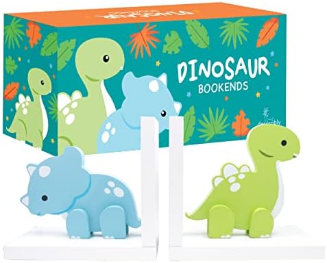 Decorably Dinoszaurusz Könyvtámasz a Gyerekek - Gyerekek Könyvtámasz, a Gyerekek a Könyv végül a Fiúk Szobájába, Aranyos
