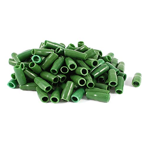 ÚJ LON0167 100 Db Zöld, Lágy PVC-Vezeték V-5.5 6mm2 Hullám Terminális Vég Szigetelt Ujjú Caps Fedelet(100 Stücke Grün Weich-PVC-Draht