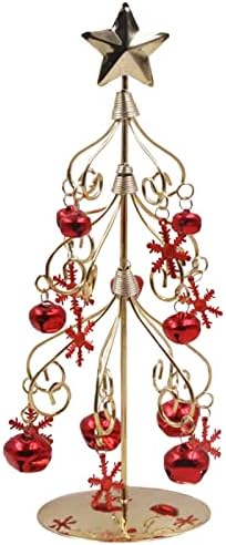 Foci Dísz Fiú Karácsonyi Jingle Bell Fa Asztali Dekoráció, Kellékek karácsonyfa Világítás Fém Dísztárgyak, Karácsonyi Díszek