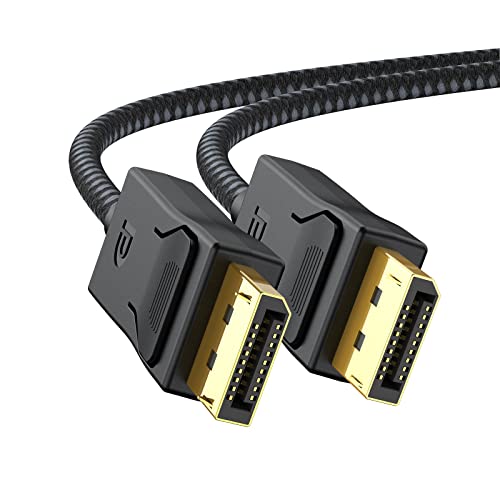 DteeDck DisplayPort Kábel 3ft, DP Display Port Kábel 1.2 [4K@60Hz, 2K@165Hz, 2K@144 hz] High Speed Kábel Monitor Kompatibilis