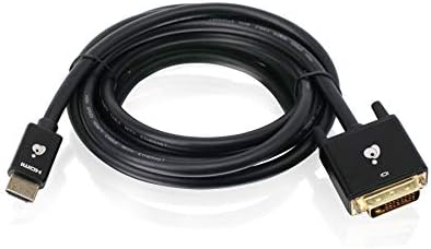IOGEAR HDMI-DVI 3.3 ft Kábel - 4K @ 30Hz HDMI (M) - DVI-D (M) 1080P - Kompatibilis PC - TV - PS5 - Blue-ray - Xbox - Kapcsoló