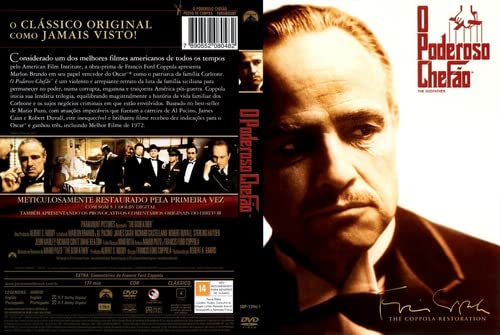 DVD-A Keresztapa Trilógia Gyűjtemény - Coppola Helyreállítása [Audio Feliratok angolul + Brazil portugál]
