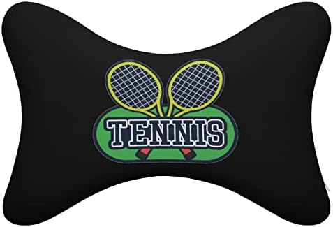 Imádom Tenisz 2db Autó Párnák Lélegző Auto Fej Többi Párna Kényelmes Ülés Párna Illik Minden Jármű