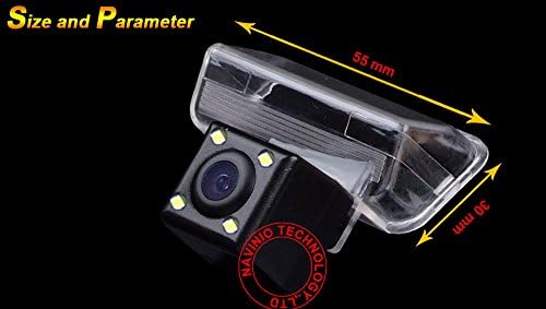 HD Színes CCD Jármű Visszapillantó Biztonsági Kamera, 170° Látószög, Vízálló Tolató Autó Kamera Corolla/Levin/VIOS/Verso/Yaris/Camry/C4/C5/Sunny/307/407/QASHQAI/X-Trail