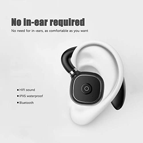 ESSONIO Nyitott Fejhallgató levegő Vezetés Fejhallgató Bluetooth Edzés Fejhallgató Nyitott Ear Fülhallgató zajszűrő Fejhallgató