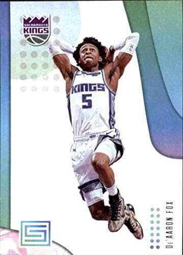 2018-19 Panini Állapota 9 De'Aaron Fox Sacramento Kings NBA Kosárlabda Trading Card