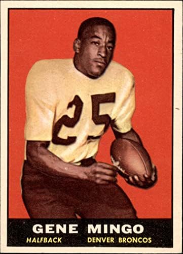 1961 Topps 194 Gén Mingo Denver Broncos (Foci Kártya) EX/MT+ Broncos