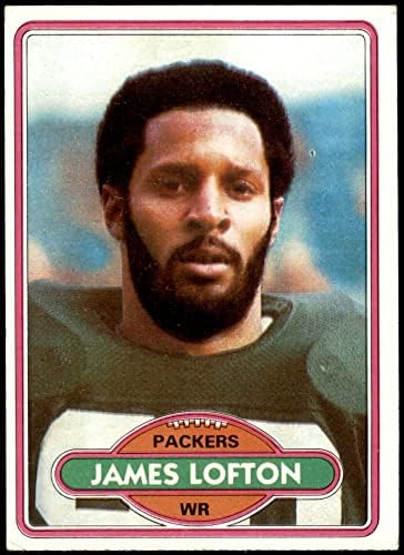 1980 Topps 78 James Lofton Green Bay Packers (Foci Kártya) EX/MT Packers Stanford