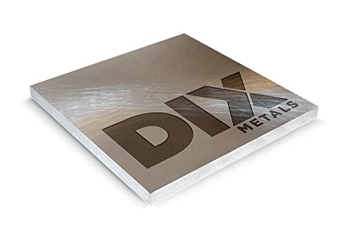 DIX Fémek - .125 x 12 x 12 Flat & Párhuzamos Oldala Vágott 303 Stainlesss Acél Precíziós Földre Gép-Kész Üres