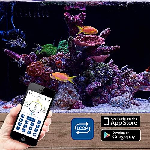 Jelenlegi USA Pályára Tengeri LED Reef Akvárium Világítás | Vezeték nélküli Fény, Szivattyú Vezérlő | Hurok App - Bluetooth|