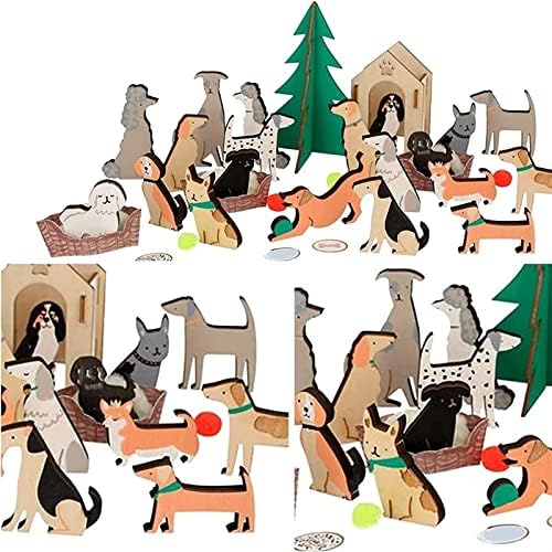 OSHIEA Macska Adventi Naptár Bőrönd 2023 Új Erdei Macska Szerelmeseinek Bőrönd Karácsonyi Ünnep Naptári Meglepetés, Ajándék