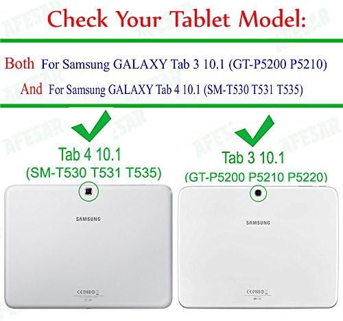 Kuesn a Samsung Galaxy Tab 4 10.1 SM-T530 T531 Könyv tok, valamint Tab 3 10.1 GT-P5200 P5210 Tabletta Folio Flip Book tok