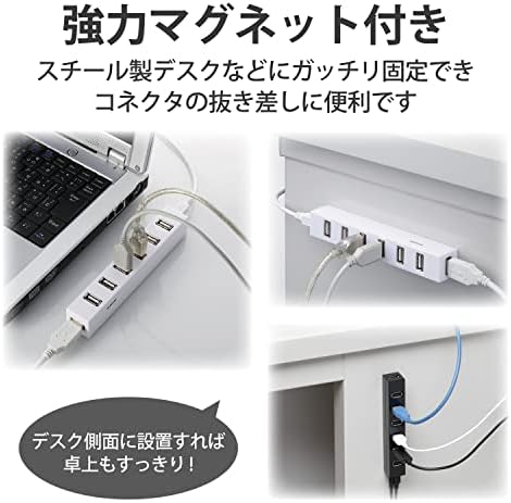 Elecom USB Hub 16 portok U2H-Z16SBK fekete