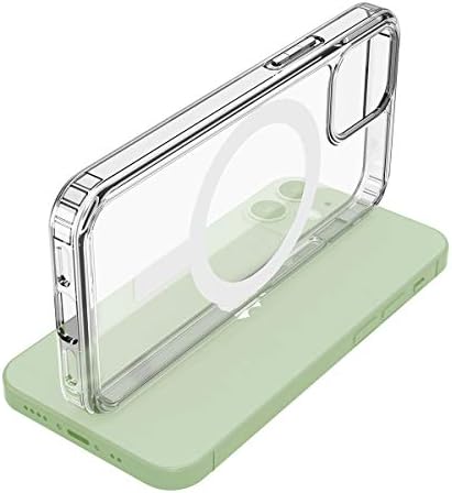 Kristálytiszta iPhone 12 Mini Esetében Beépített Mágneses Kör számára 5.4 Inch 2020