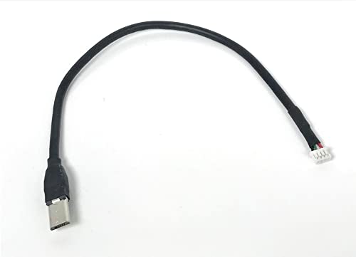 1.25 mm Csatlakozó 1X4 Pin Alacsony Profil Micro USB-B Egyenes összekötő Kábel