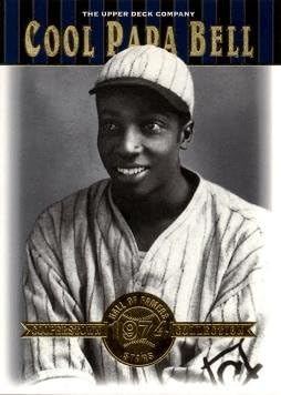 2001 Felső szint Hall of Fame 40 James 'Hideg ' Papa' Bell Baseball Kártya