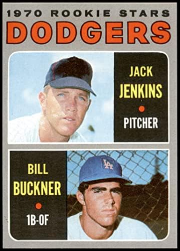 1970 Topps 286 Dodgers Újoncok Bill Buckner/Jack Jenkins Los Angeles Dodgers (Baseball Kártya) NM Dodgers