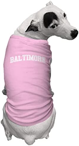 Baltimore-I Állami Egyetem Sport Kutya Póló (Rózsaszín, Kicsi)