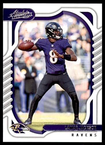 2022 Panini Abszolút 18 Lamar Jackson Baltimore Ravens NFL Labdarúgó-Kártya NM-MT