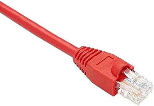 Unirise USA LLC Cat6 Árnyékolt Gigabit Ethernet Patch Kábel Utp Piros Snagless 2láb