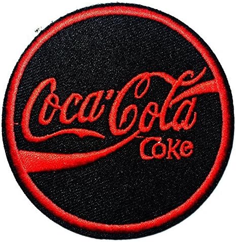 Élvezze a Coca Cola Kóla, üdítő logó javítás Kabát póló Varrni Vas a Patch Jelvény Hímzett