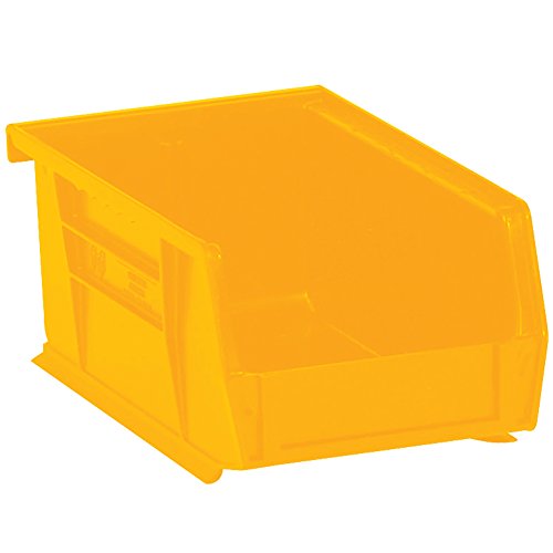 Top Pack szállítási Műanyag Stack & Lógni Bin Doboz, 7 3/8 x 4 1/8 x 3, Piros (Csomag 24)