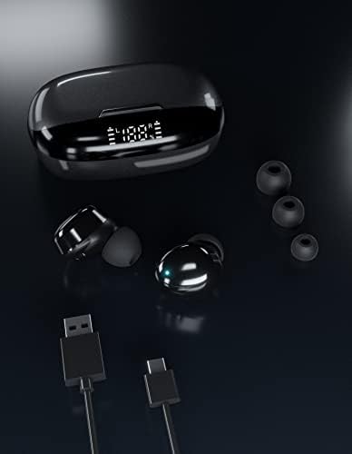 Loluka Ultra Stabil Kapcsolat in-Ear Design, Bluetooth Kis Könnyű Fülhallgató Aludni Fejhallgató Igaz Vezeték nélküli Láthatatlan