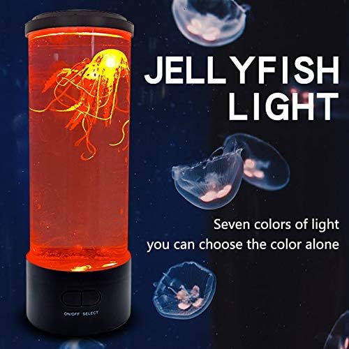 Távirányító LED Medúza Lámpa Kör Vibráló 5 színváltó fényhatások. A Végső Nagy Szenzoros Szintetikus Jelly Akvárium, Akvárium