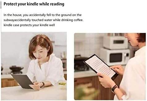 Case 6 Kindle (10 Generáció, 2019-Es Kiadás), J9G29R,Legvékonyabb Védő Héj Fedél Automatikus Wake/Sleep Funkció，Nem Illik