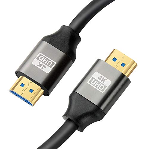 4K-HDMI Kábel 1.5 ft, HDMI 2.0 Kábel/vezető, Aievrgad Ultra hdmi-hdmi kábel nagy sebességű 18gbps, 4K@60Hz, ARC, aranyozott
