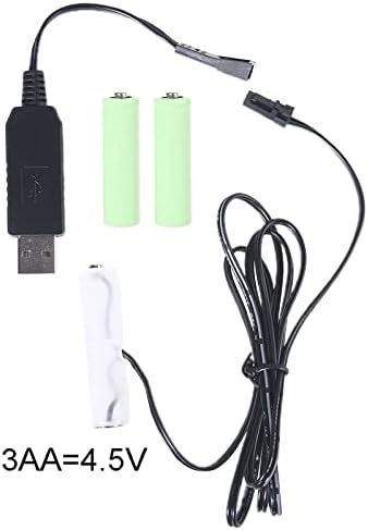 USB/C Típusú AA Akkumulátor-Eliminator Cserélje ki 4AA 6V Elem LED-es Lámpák Játékok Rádió Gameboy Távirányítók Több